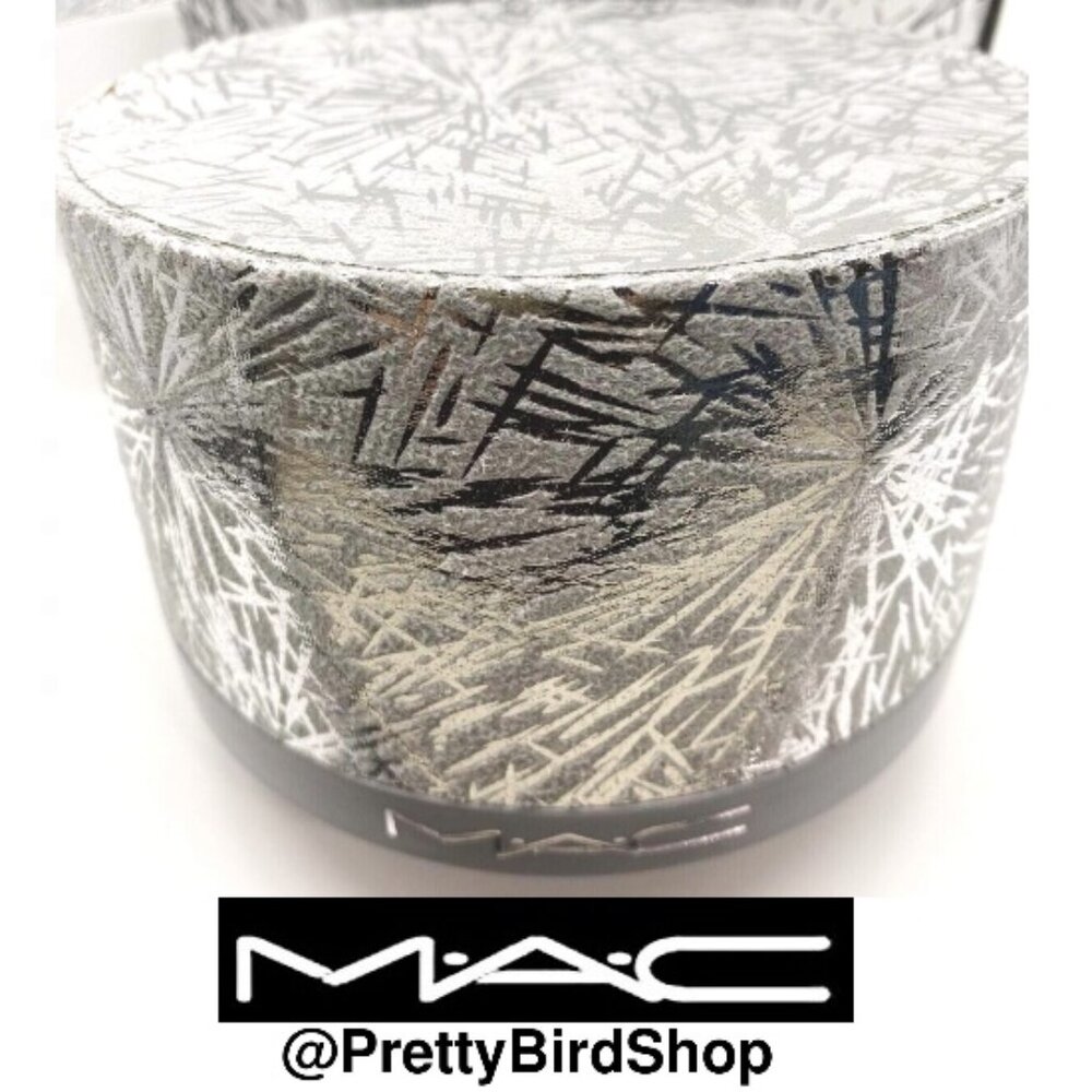 MAC glitter case box silver makeup cosmetic keepsake jewelry NEW Limited Ediiton